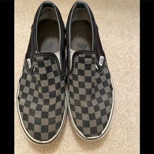 Vans Checkerboard Slip Ons